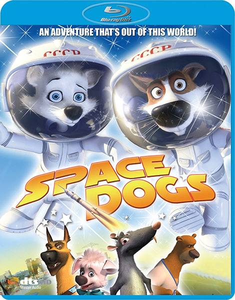 دانلود دوبله فارسی انیمیشن سگ های فضایی Space Dogs 2010