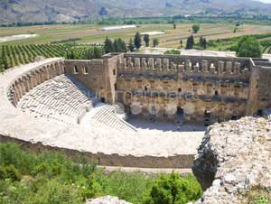 تصاویری از حمام تاریخی رومی های در شهر آنتالیا