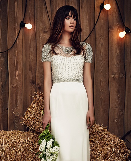 مدل لباس عروس بلند سال ۲۰۱۶/۱۷ برند Jenny Packham