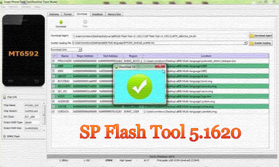 دانلود آخرین نسخه نرم افزار SP Flash Tool 5.1620