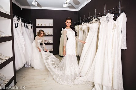 صد لباس عروس,انتخاب مدل لباس عروس,لباس شب عروسی