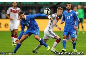 نتیجه بازی فوتبال ایتالیا و آلمان یورو 2016 امشب 12 تیر 95 + فیلم