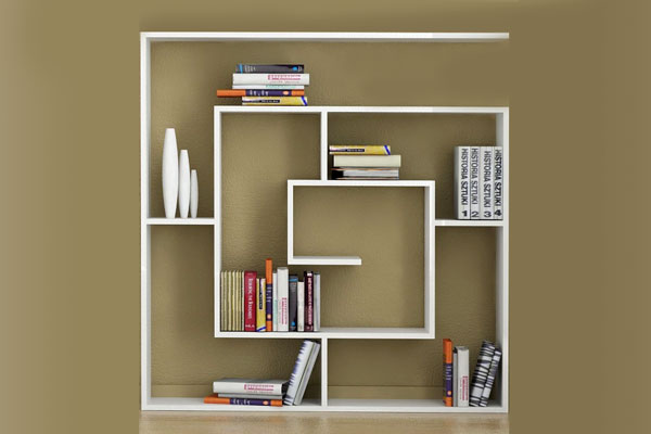 چطور به یک قفسه کتاب مدل بدهید؟ 
