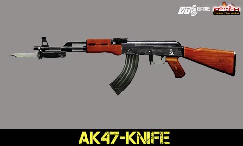 دانلود اسکین Ak47 | CF Ak47 -Knife برای کانتر سورس