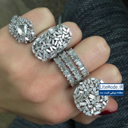 مدل انگشتر جواهر و سنگی زنانه 