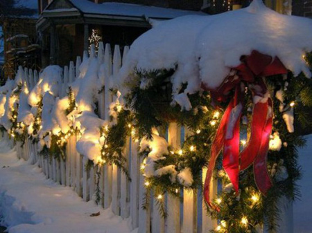 کریسمس ۲۰۱۷ ,نورپردازی ورودی خانه برای کریسمس,دکوراسیون منزل کریسمس