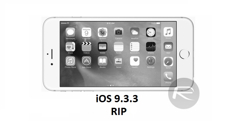 اپل، iOS 9.3.3 را مسدود کرد