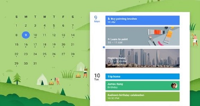 برنامه تقویم گوگل | Google Calendar