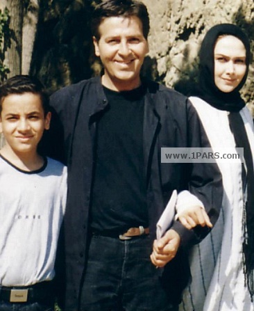  ابوالفضل پور عرب در کنار همسر سابقش آناهیتا نعمتی