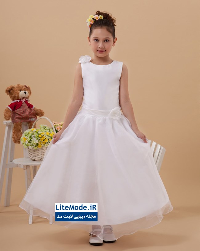 لباس عروس دخترانه,مدل لباس عروس بچگانه