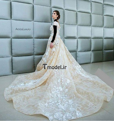 گالری جدیدترین مدل لباس عروس شیک و زیبا 2017