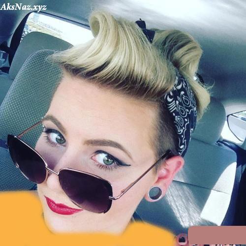 مدل موی دخترانه ۲۰۱۷ و مدل بستن مو با سر بندهای گلدار شیک