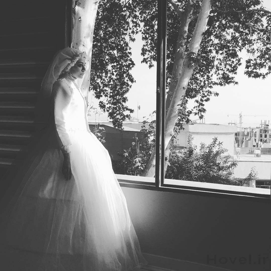 عکس جديد لیندا کیانی با لباس عروس