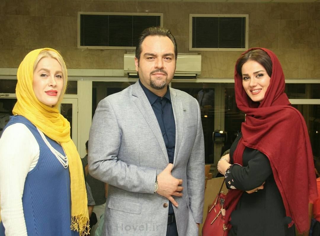 عکس جديد سهیلا هادی زاده در کنار شهرام قائدی و گلشید بحرایی