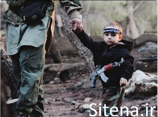 کوچک ترین عضو تروریست های داعش + عکس