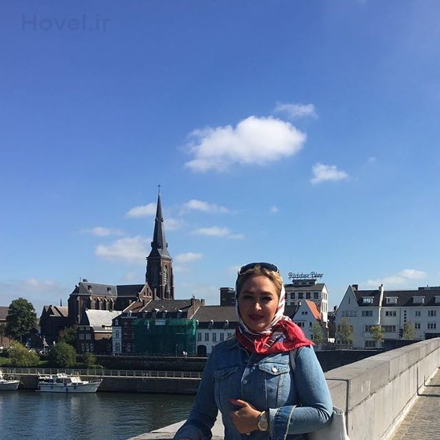 عکس جديد الهام حمیدی در سفر تابستانه اش به کشور هلند!