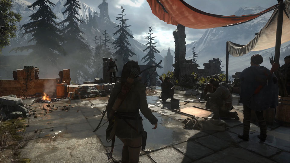 دانلود کلیپ Rise of the Tomb Raider با کیفیت 4K ULTRA HD