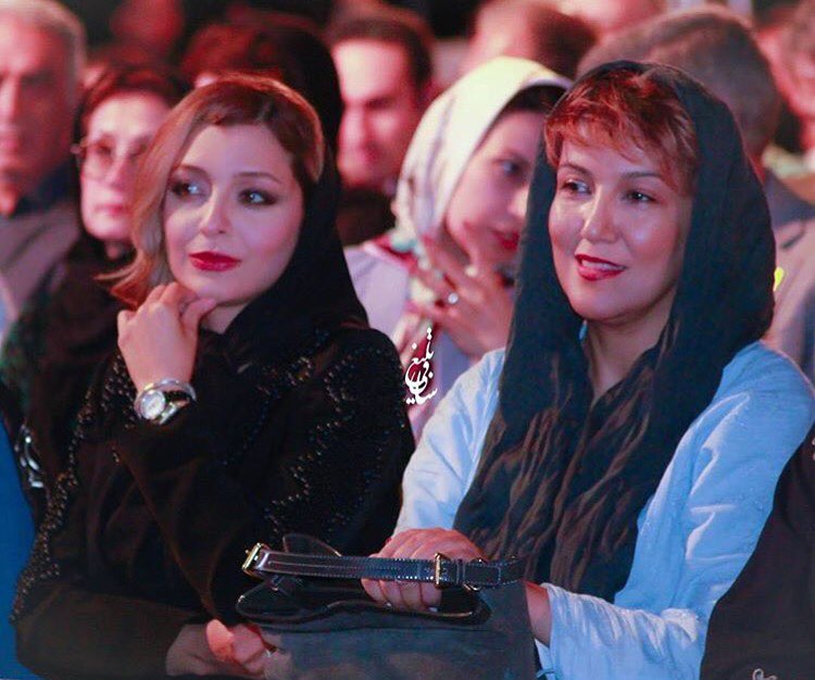 عکس جديد ساره بیات در کنار پانته آ بهرام در جشن روز سینما