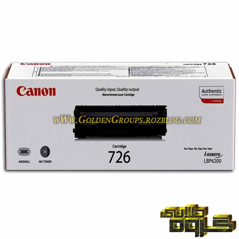کارتریج لیزری کانن مدل Laser Cartridges Canon 726- 726