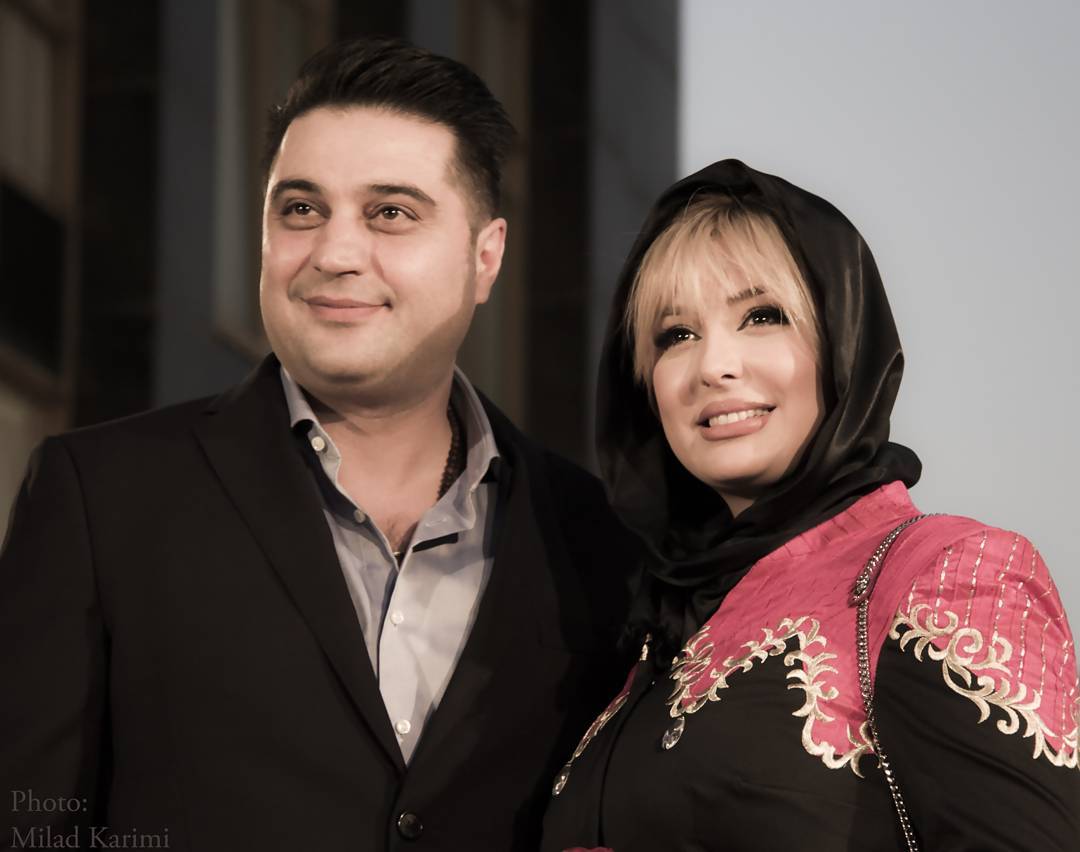 عکس جديد نیوشا ضیغمی و همسرش در جشن حافظ