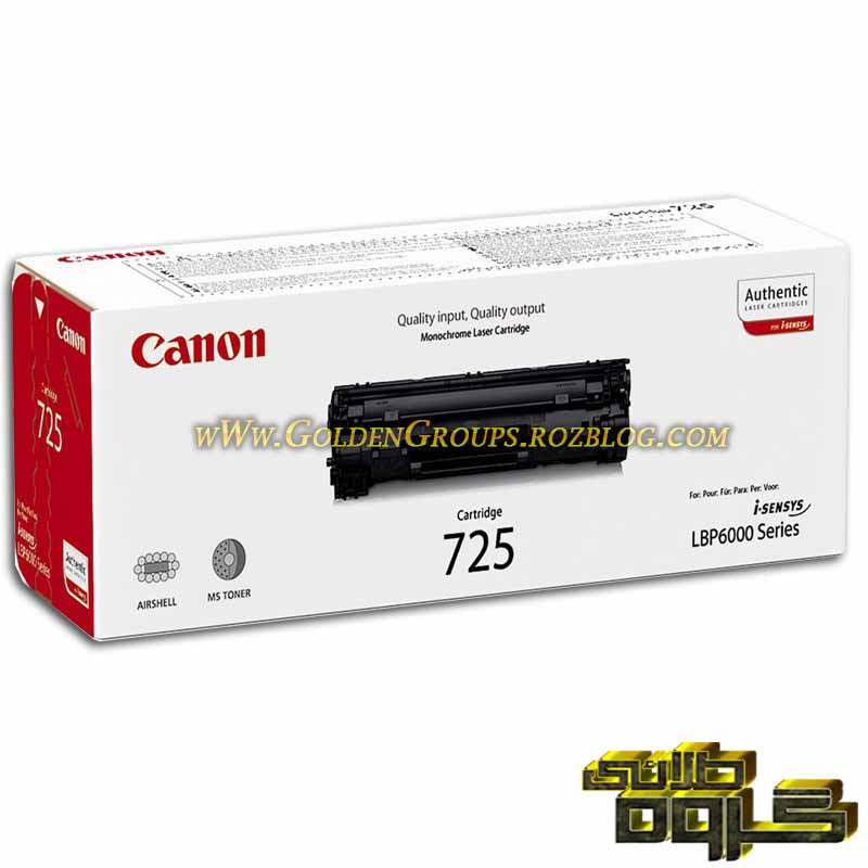 کارتریج لیزری کانن مدل Laser Cartridges Canon  725 - 725