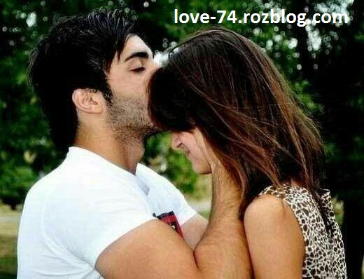 عکس بوسیدن عاشقانه