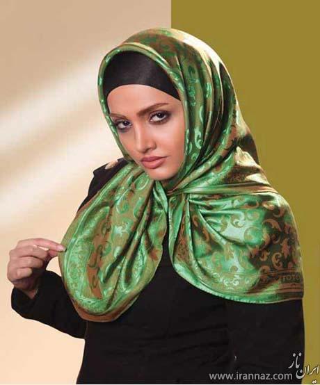 زیباترین مدل های شال و روسری ایرانی