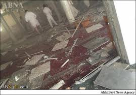 فیلم/ اولین تصاویر بعد از عملیات انتحاری در مسجد شیعیان عربستان