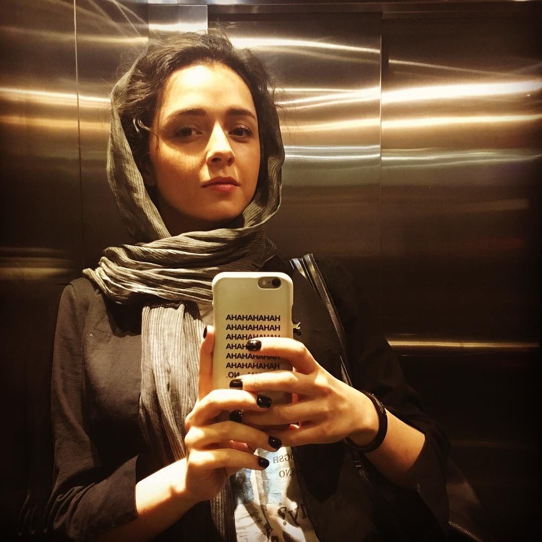عکس جديد سلفی ترانه علیدوستی در آسانسور