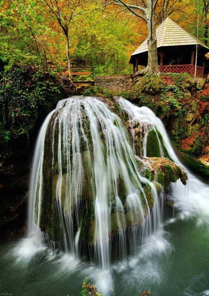 تصاویری از آبشار جادویی و شگفت انگیز بیگار