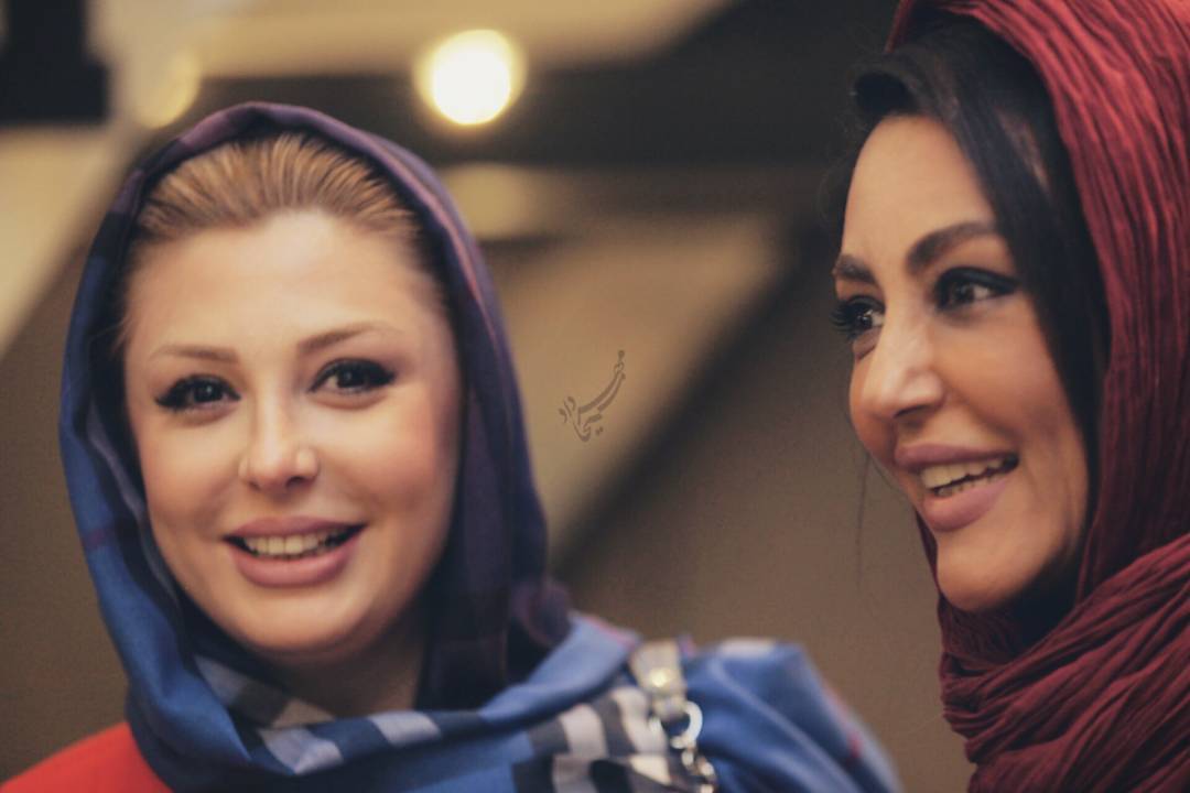 عکس جديد شقایق فراهانی و نیوشا ضیغمی در اکران فیلم