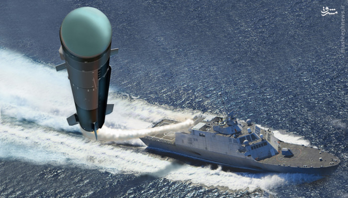 آزمایش جدید موشکی ضد شناورهای سپاه توسط امریکا +تصاویر 