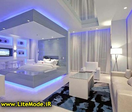 مدل نورپردازی اتاق خواب, نورپردازی اتاق خواب ۲۰۱۷ 