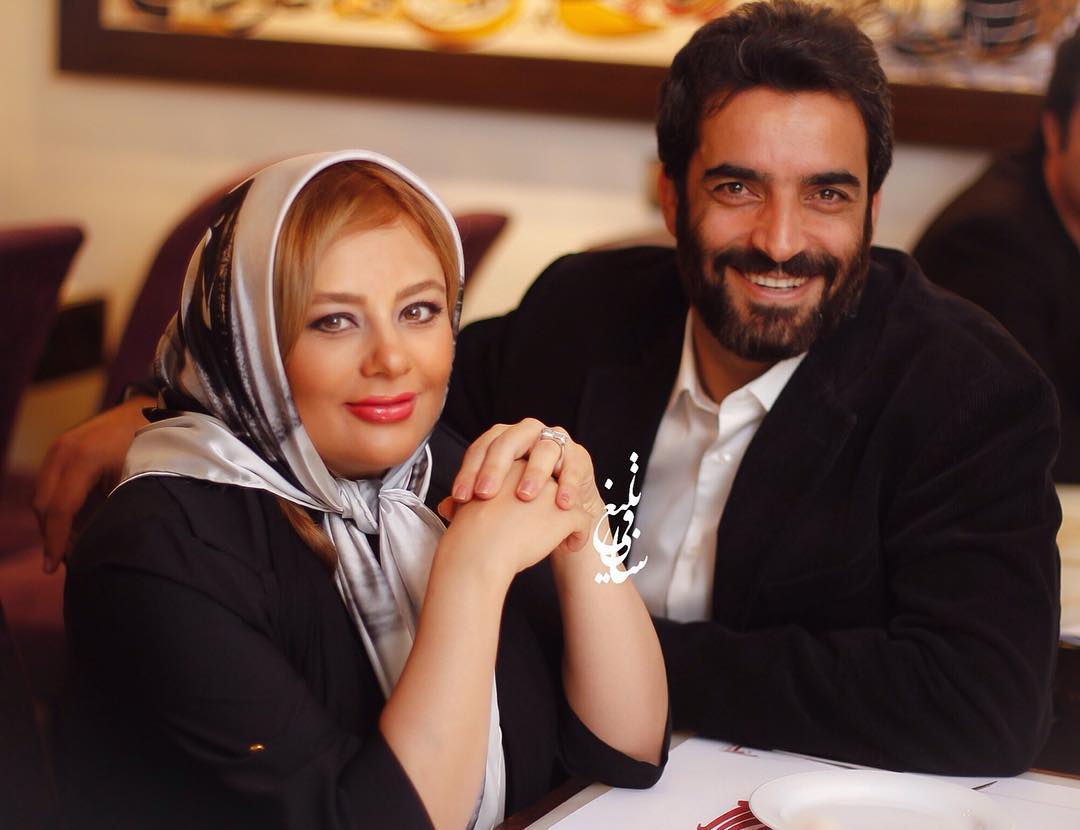 عکس جديد یکتا ناصر و همسرش منوچهر هادی در رستوران انار