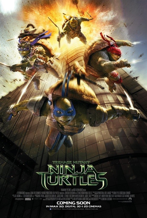 دانلود دوبله فارسی فیلم لاکپشت های نینجا ۲۰۱۴ Teenage Mutant Ninja Turtles