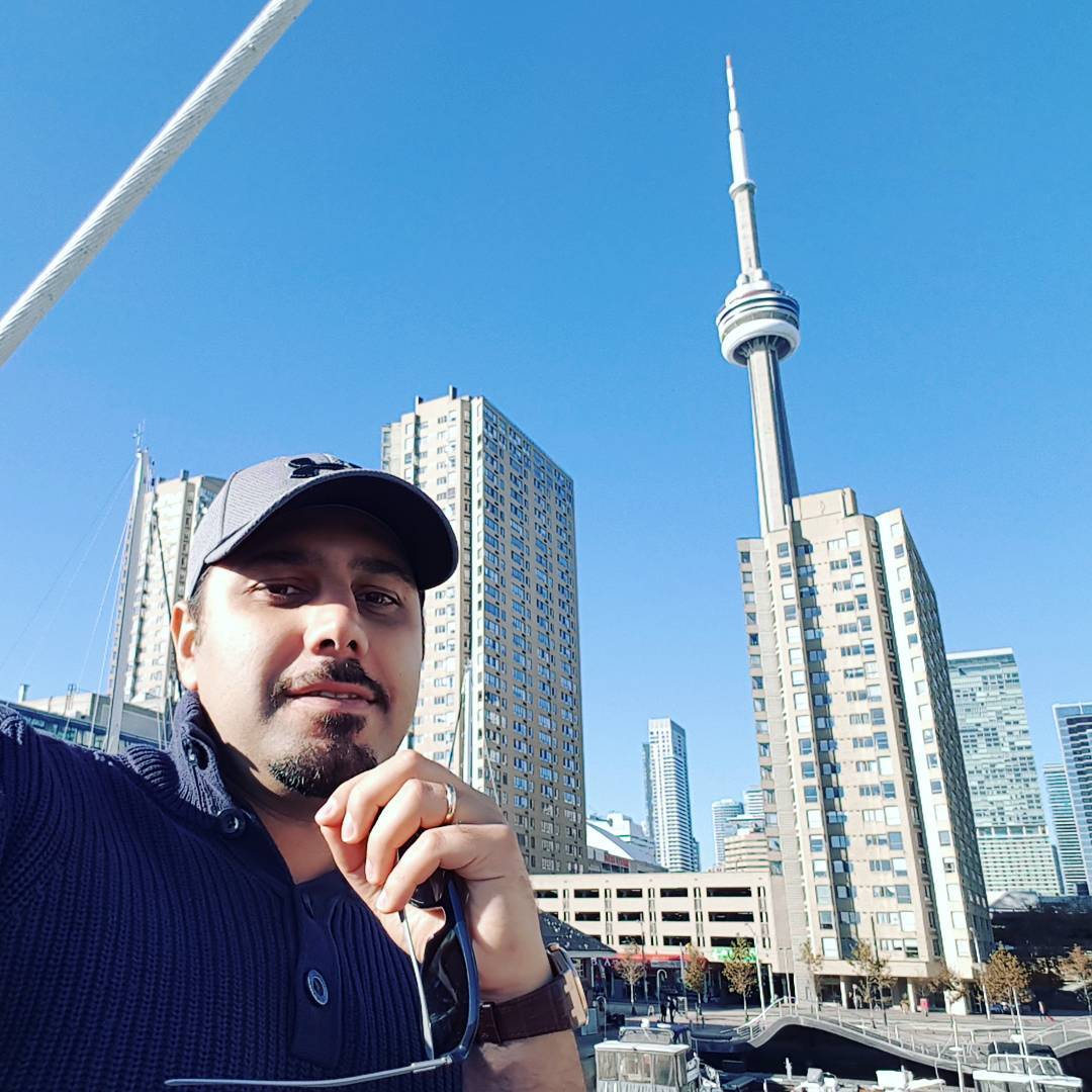 عکس جديد احسان خواجه امیری در تورنتو کانادا