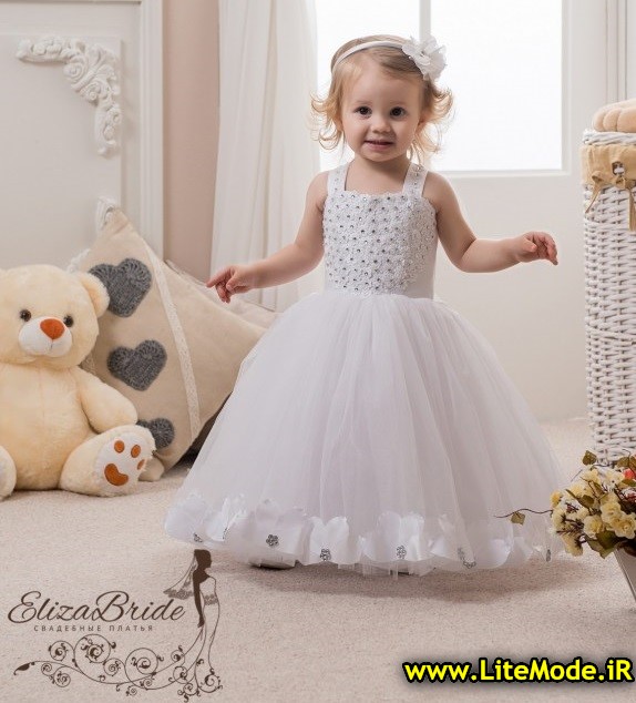 مدل لباس عروس کوتاه ,مدل لباس عروس بچگانه,مدل لباس عروس سفید 