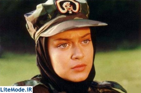 عکس از مدل لباس خفن نظامی بهاره رهنما بازیگر زن 
