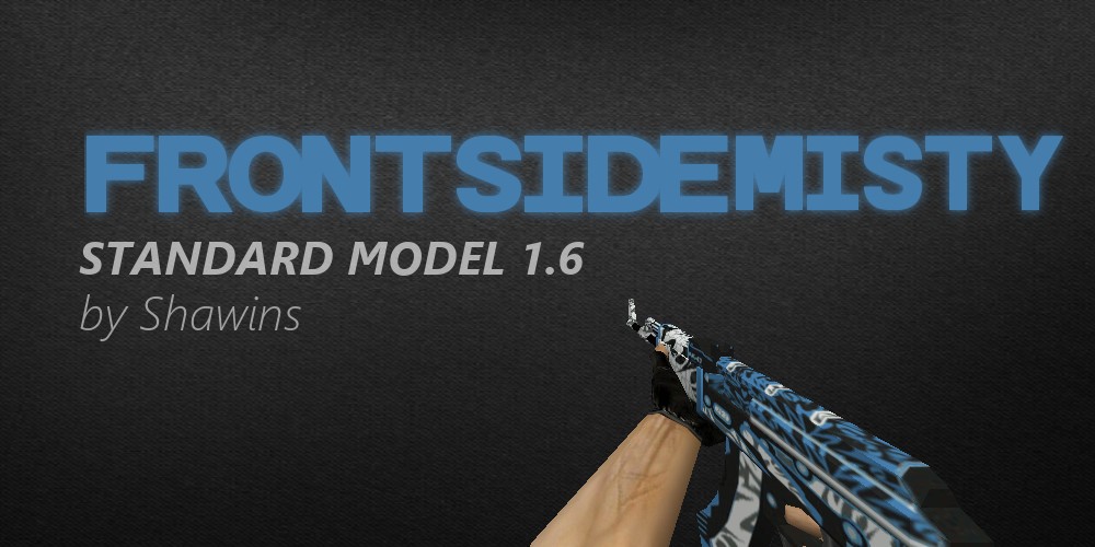 دانلود اسکین AK47 Frontside Misty برای کانتر استریک 1.6