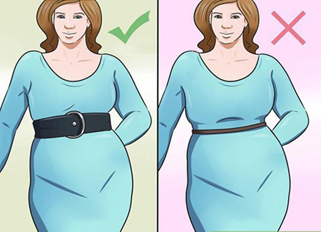 نحوه پوشش لباس خانم های چاق،طرز لباس پوشیدن خانم های چاق