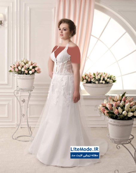 مدل لباس عروس سایز بزرگ