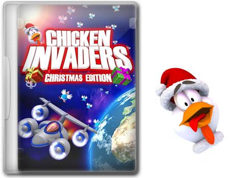 دانلود بازی کم حجم Chicken Invaders 5 Christmas Edition برای کامپیوتر