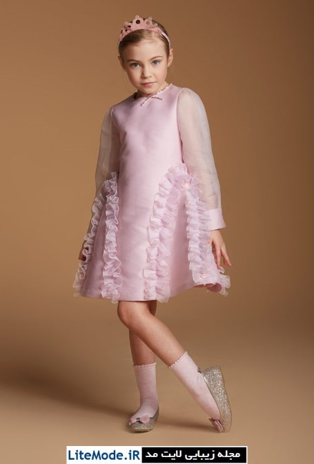 مدل لباس مجلسی دخترانه زمستانه از برند Valmax