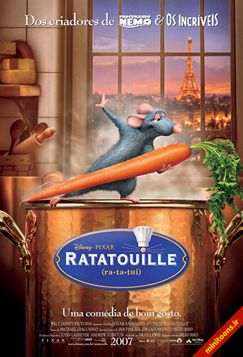 دانلود انیمیشن موش سرآشپز Ratatouille 2007