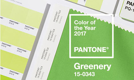 سبز روشن رنگ سال 2017،معرفی رنگ سال