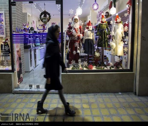 شب کریسمس در محلات ارامنه اصفهان