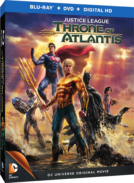 دانلود دوبله فارسی Justice League: Throne of Atlantis 2015