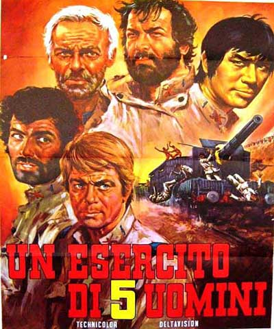 دانلود فیلم خارجی 5 مرد خشن محصول سال 1969
