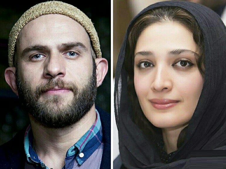  عکس جدید مینا ساداتی و همسرش بابک حمیدیان