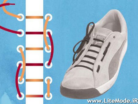 طرز بستن بند کفش, بستن بند کفش های متفاوت